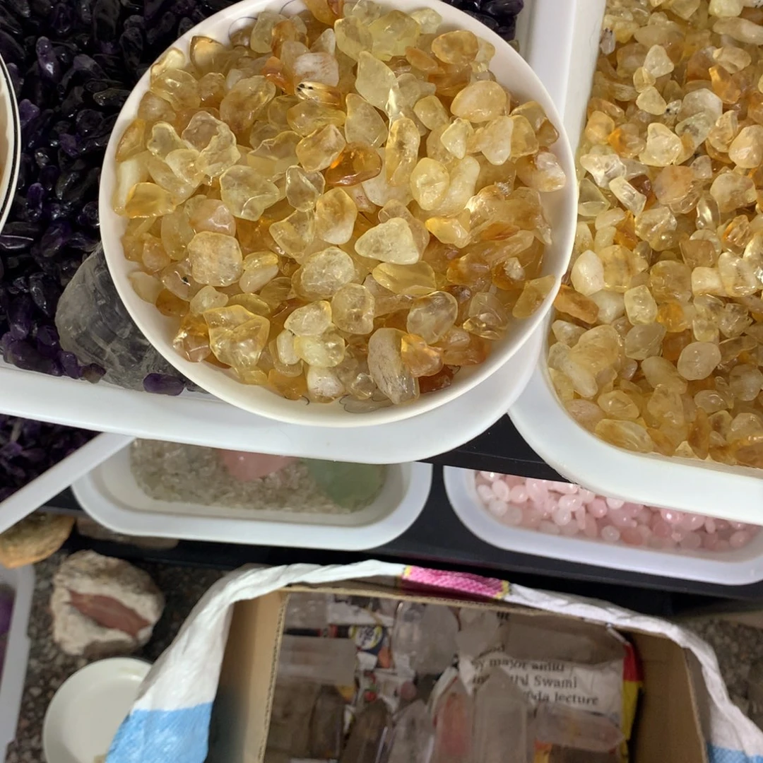 未镶嵌珠宝半成品水晶红****天然