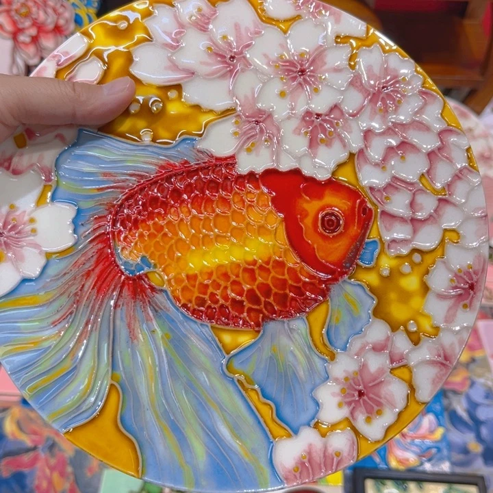 图***么瓷片瓷板画艺术作品