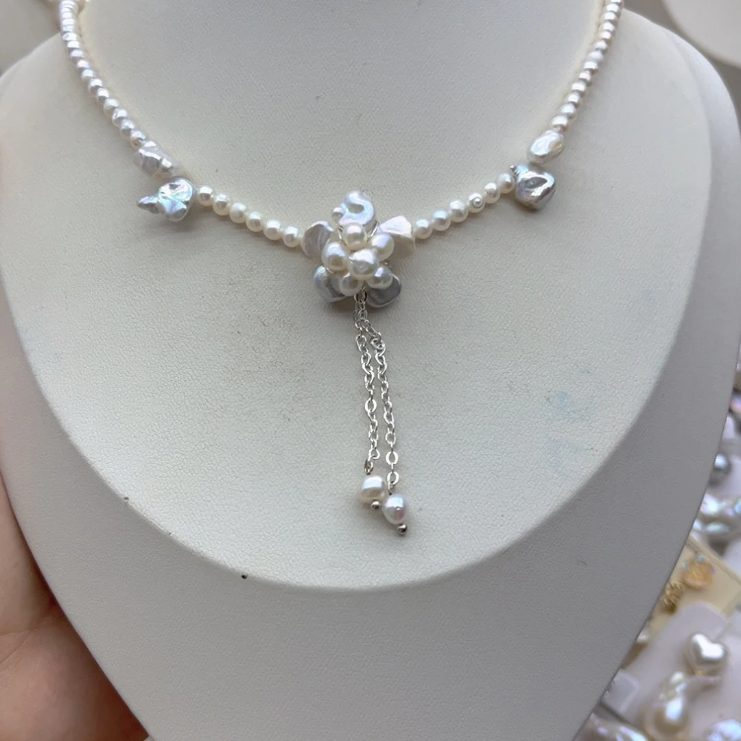 淡水珍珠未镶嵌颈饰