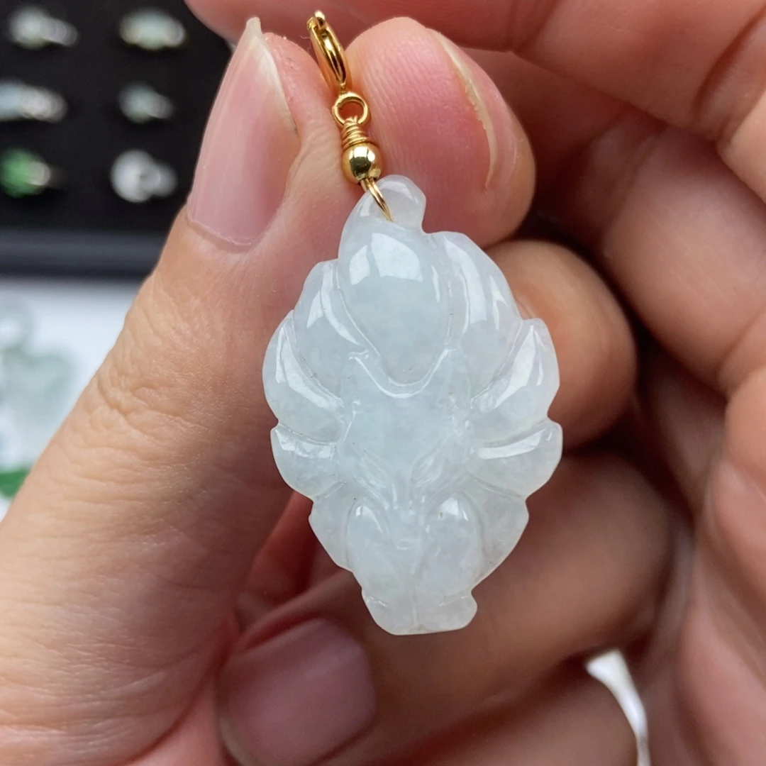 翡翠未镶嵌颈饰00000001