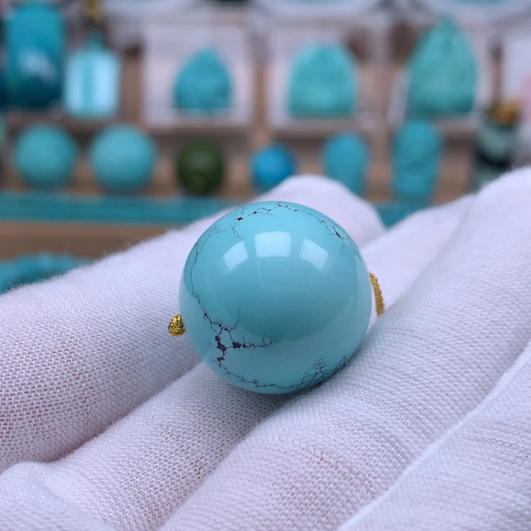 未镶嵌绿松石珠宝奇石