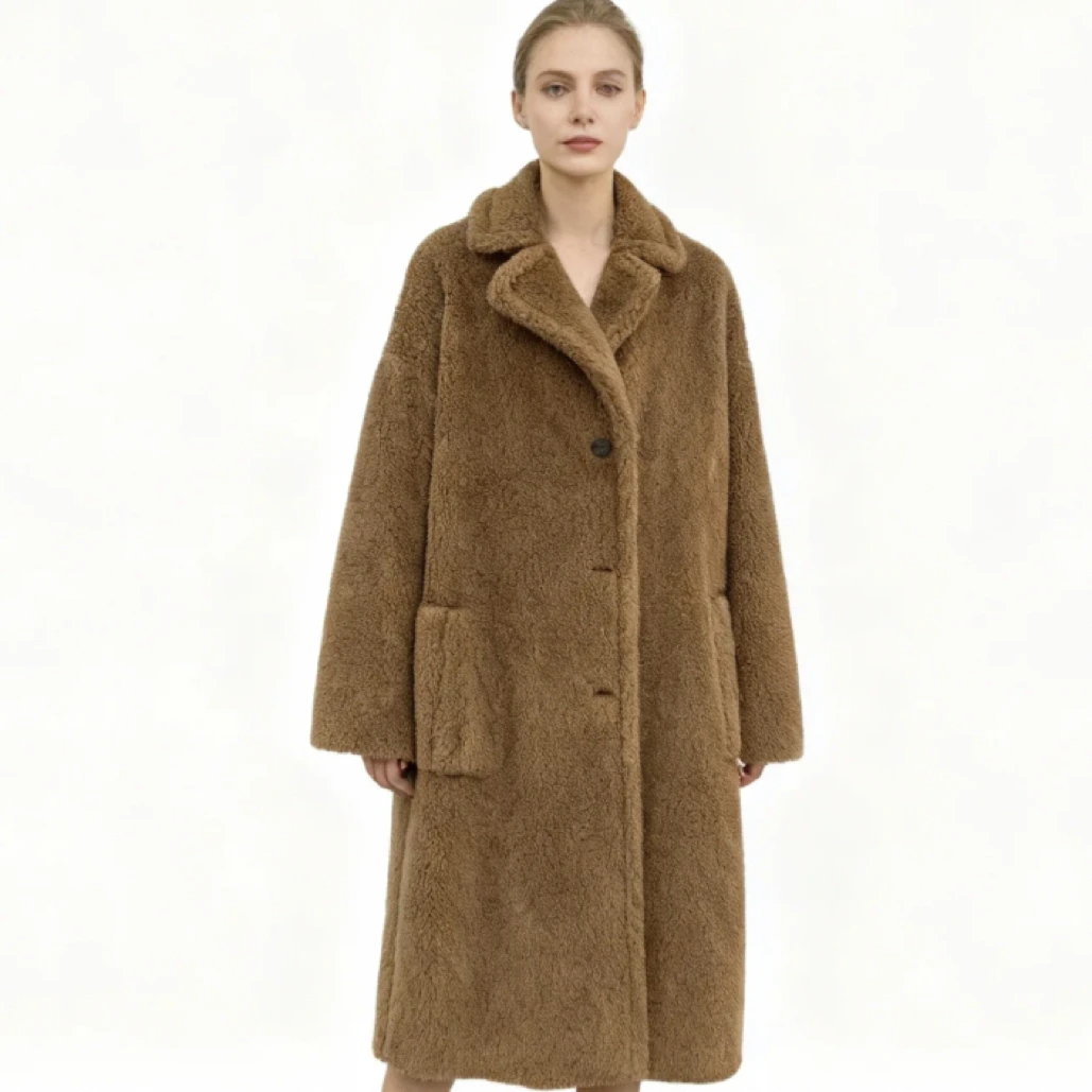 99新 MaxMara 泰迪大衣外套/42码/C01672