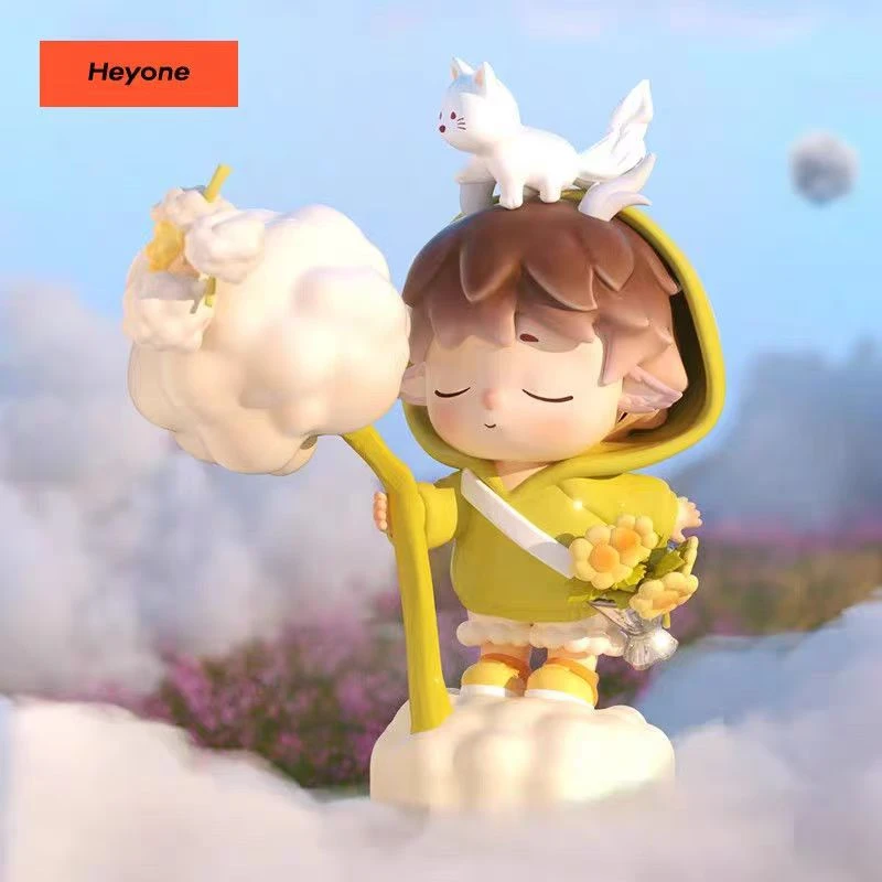 【拆盒】黑玩mimi小小世界拿下-潮玩摆件盲盒