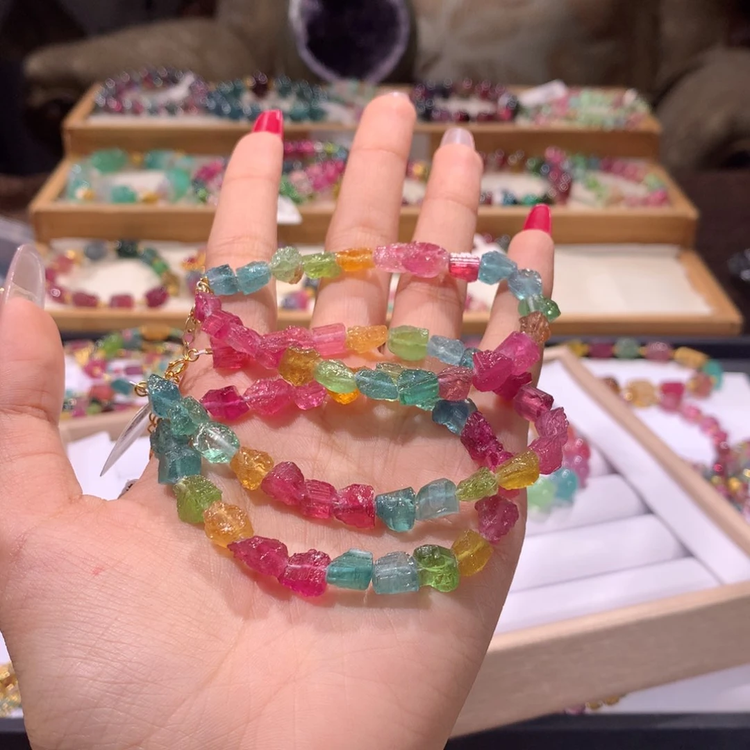 未镶嵌多样性发货其一碧玺