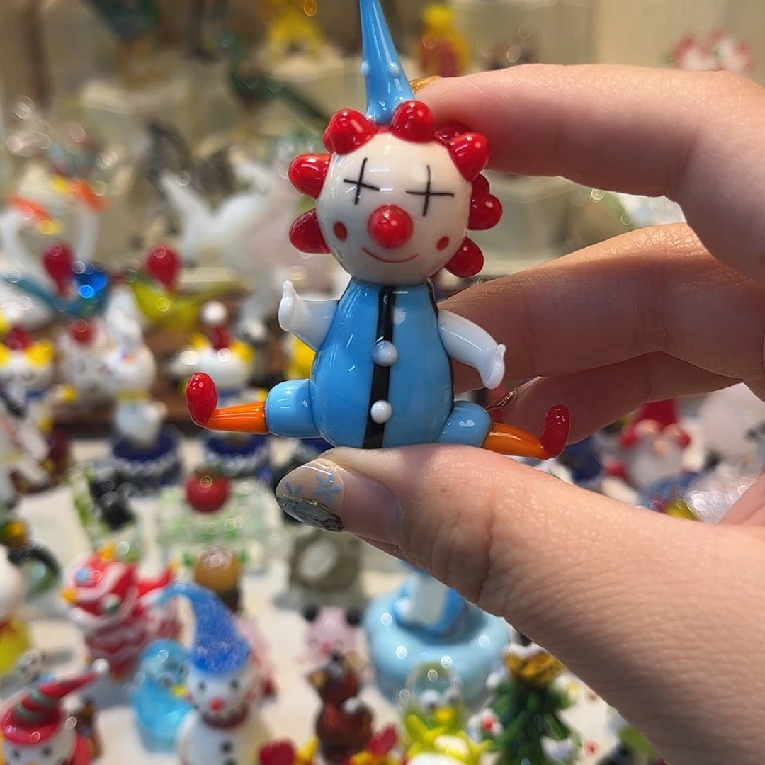 夏***～手工艺品琉璃小丑