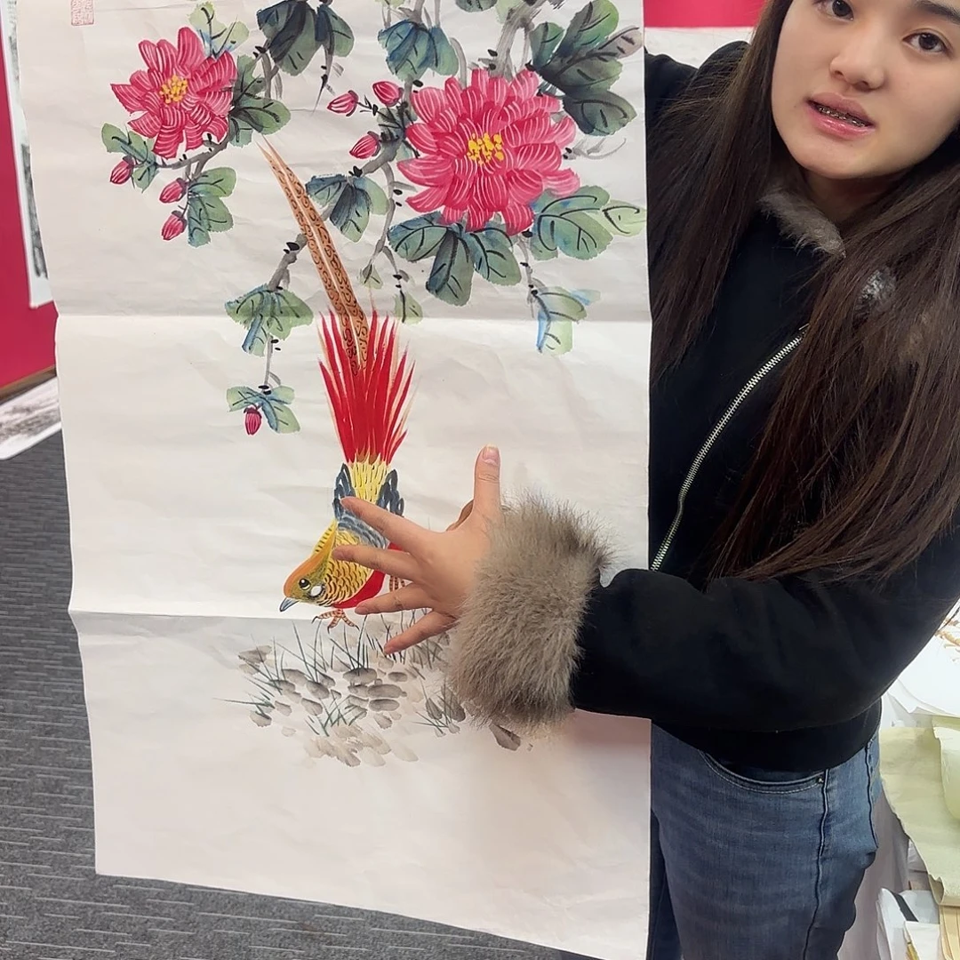 国画国画作品纯手绘