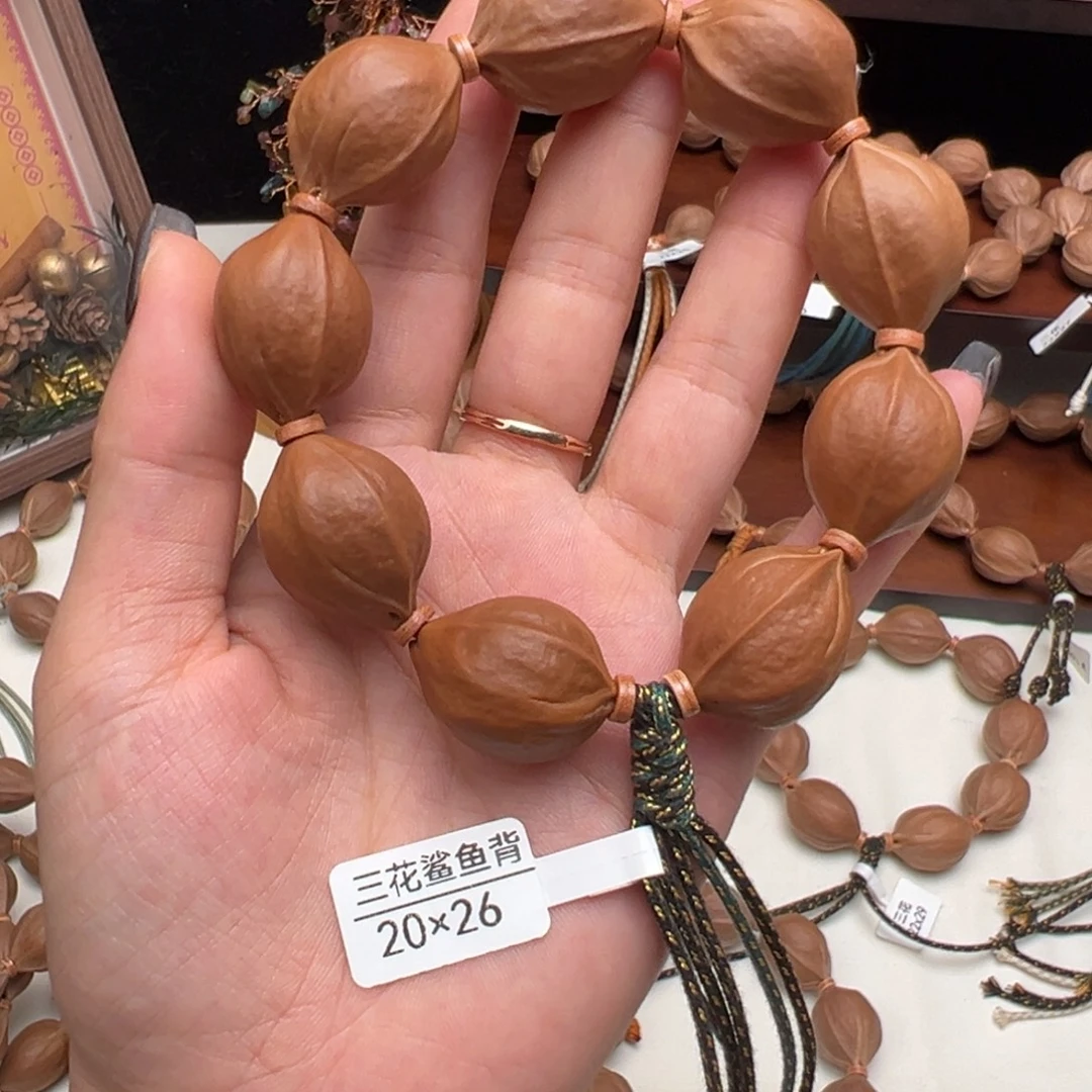 摸***挞橄榄核手串/手链梅林铁核手串/20X26