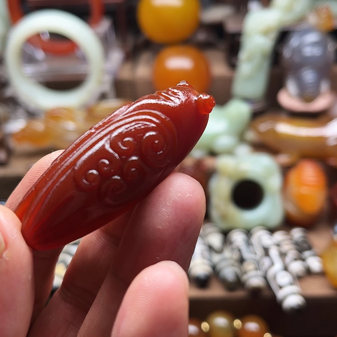 玛瑙/玉髓未镶嵌车挂