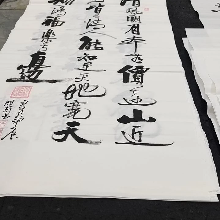 翰墨杜胜轩老师作品一副