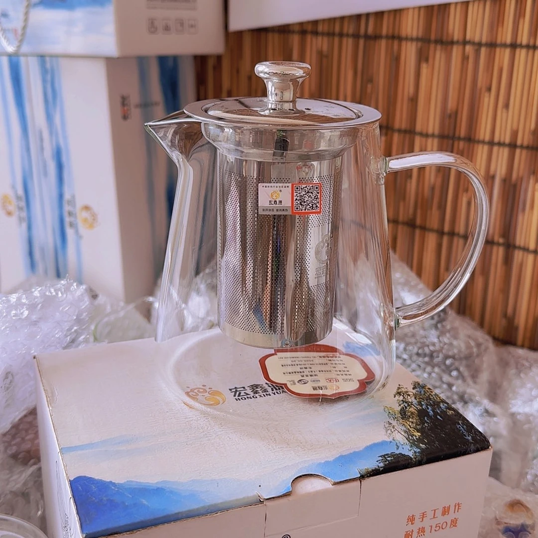 高硼硅玻璃茶水分离款G705钢白