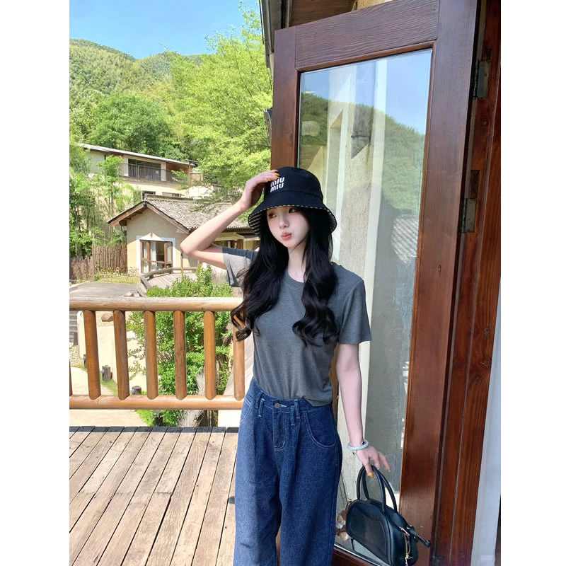 基础宽松版百搭T 2色