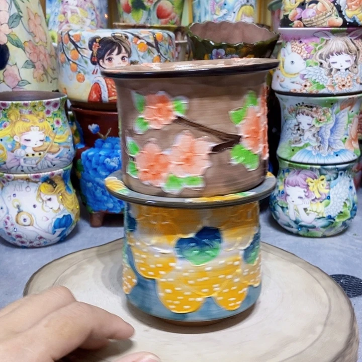 景德镇艺术手绘作品