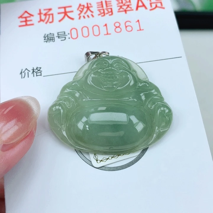 翡翠银S925镶嵌颈饰