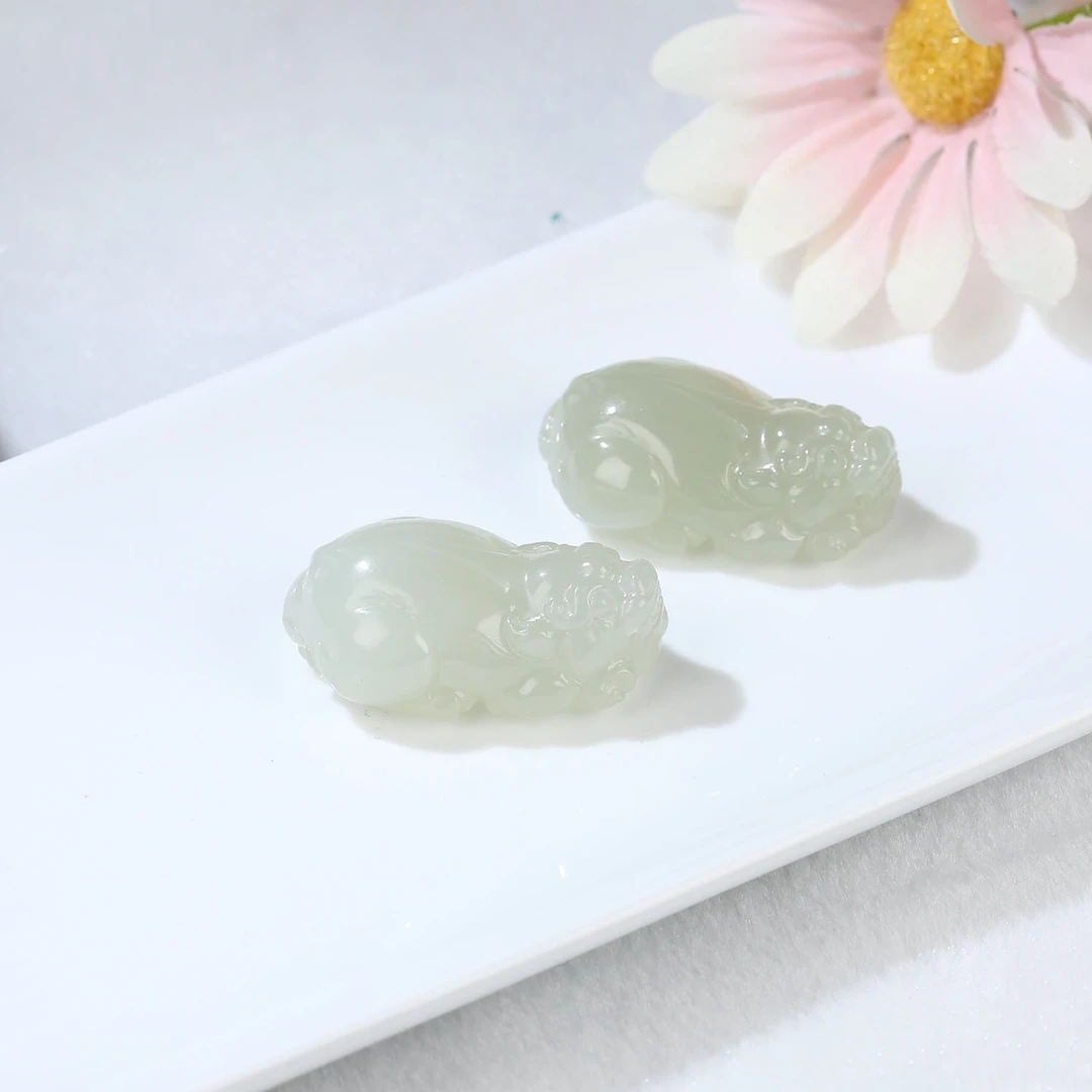 HW【麦子家族】天然和田玉貔貅挂件吊坠玉坠时尚多样性发1 CD0795