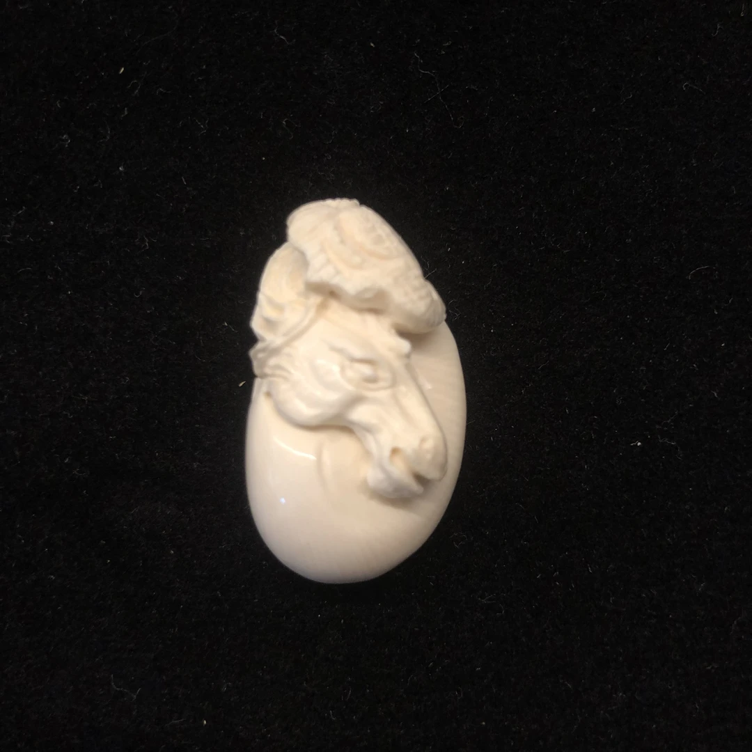 A00231马到成功猛犸牙工艺品