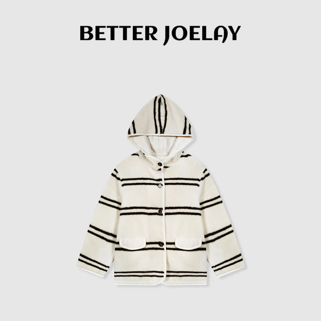 BETTER JOELY -【台北的雪】时尚毛毛外套休闲潮流百搭温柔风Z4288