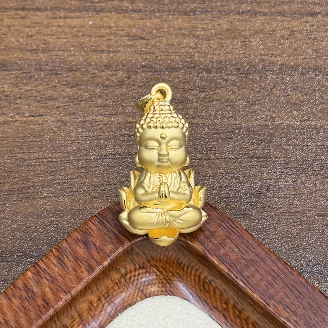 顺鑫黄金足金999阿弥陀佛DP2368-03460