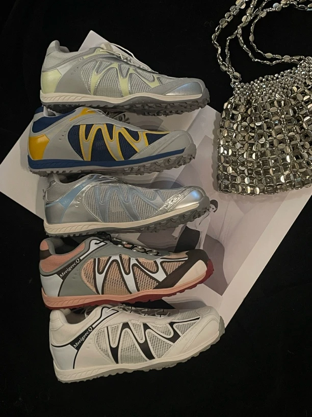 88-85透气胶粘深口交叉绑带时尚休闲鞋休闲鞋步鞋温婉风