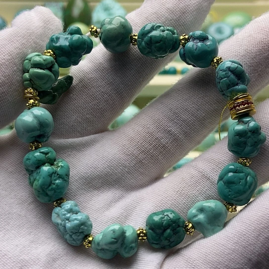 绿松石未镶嵌原矿绿松石