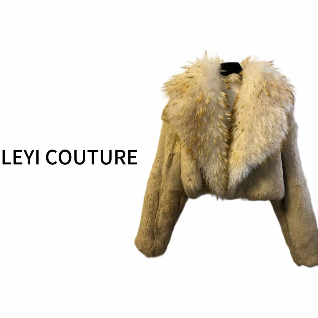 【 LEYI COUTURE】畑畑2025高端气质”琥珀浅滩“时尚草草