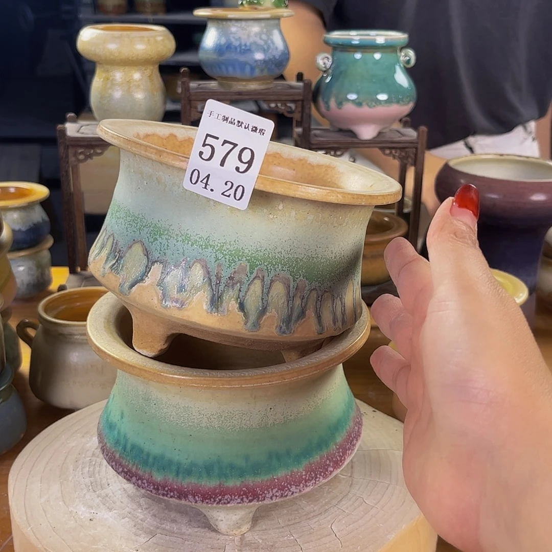 摆件尘*景德镇陶瓷手工制作