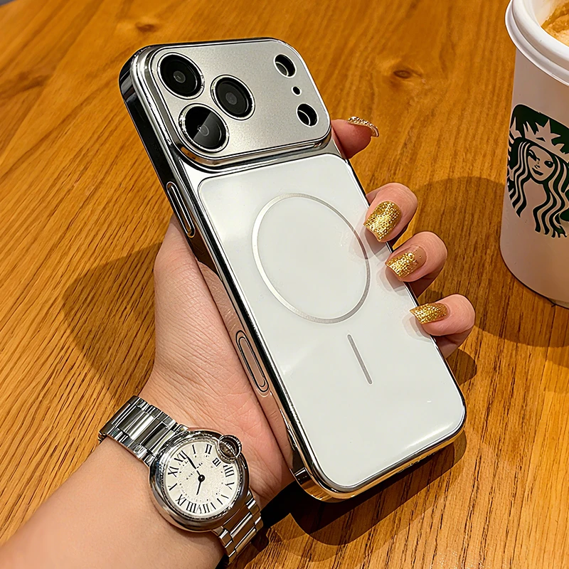 秒变iphone17大视窗适用iphone14Pro手机壳变17磁吸全包镜头防护