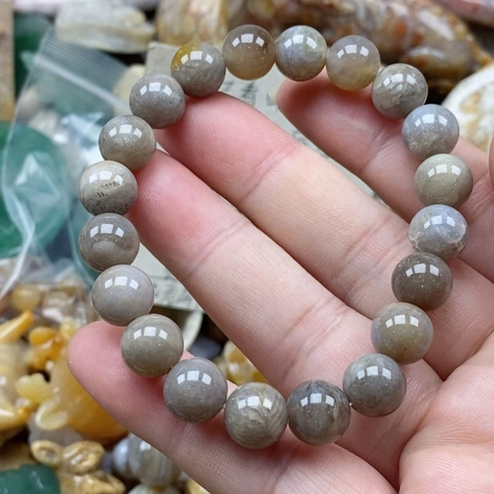 硅化珊瑚（珊瑚玉）未镶嵌颈饰