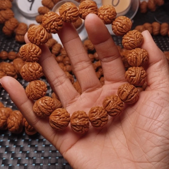 桃核手串龙纹桃核