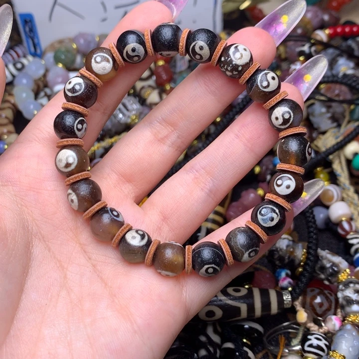 玛瑙/玉髓未镶嵌发一条