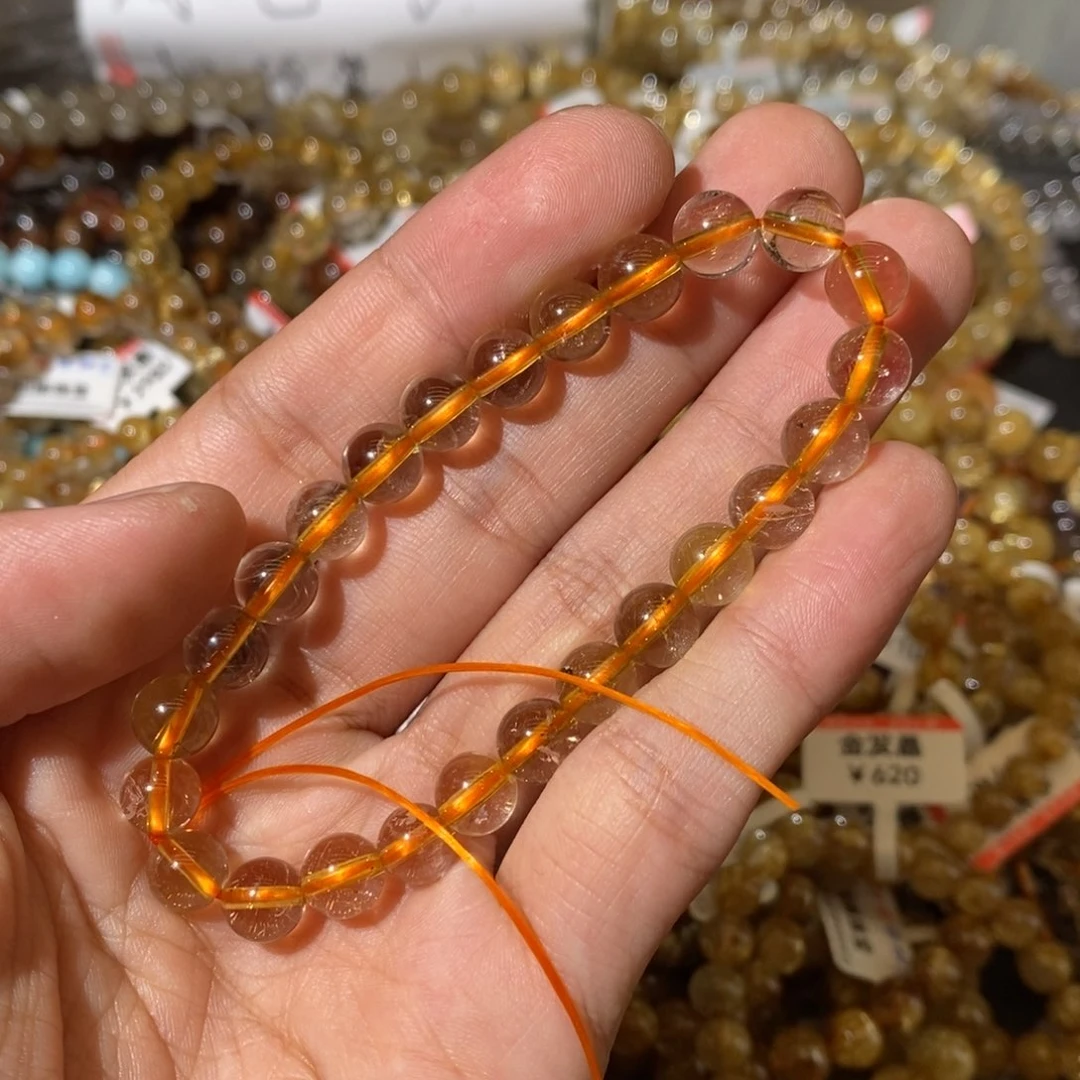 水晶手链未镶嵌我