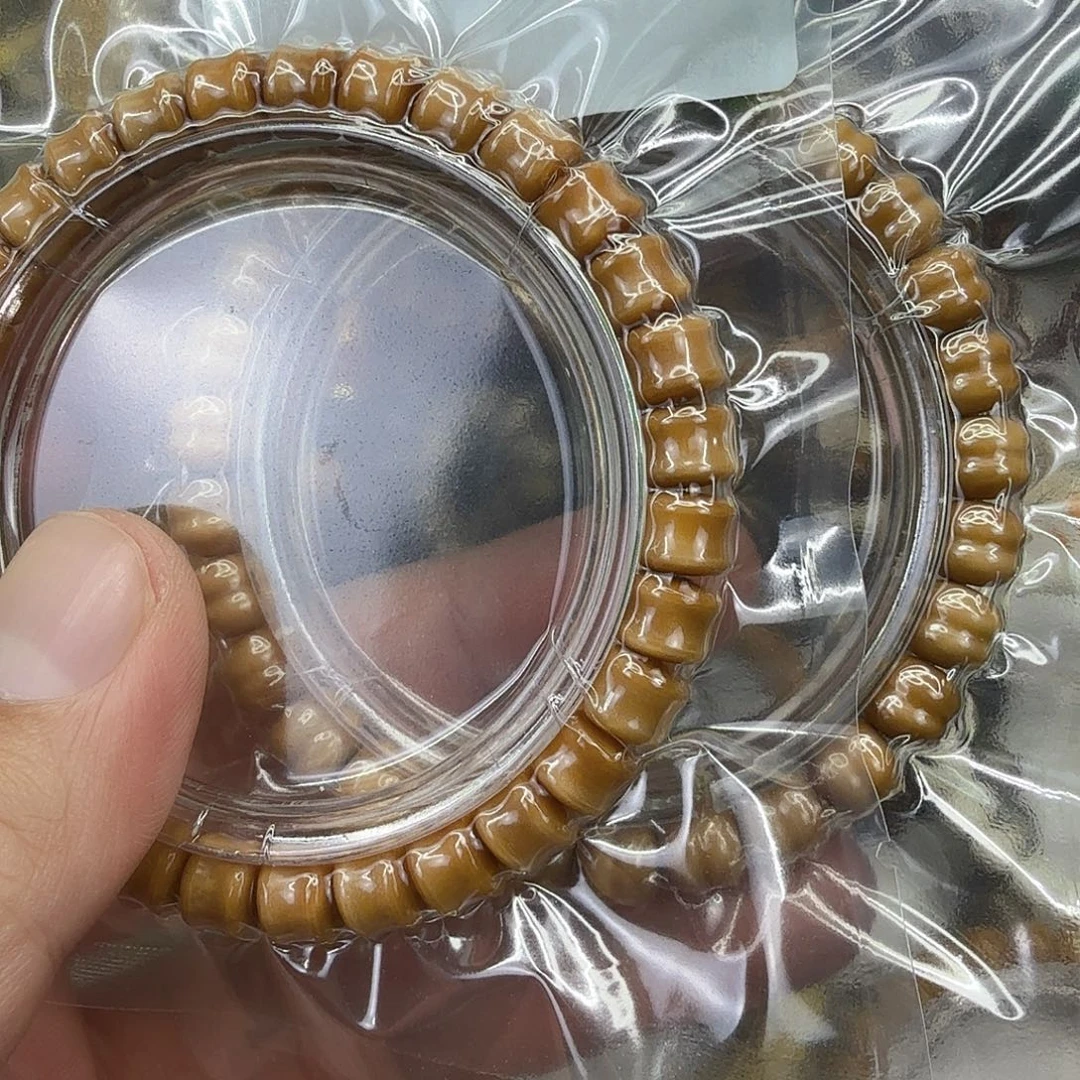 ༺***”手串星月菩提14傲视龙脊菩提雕刻0.8两条