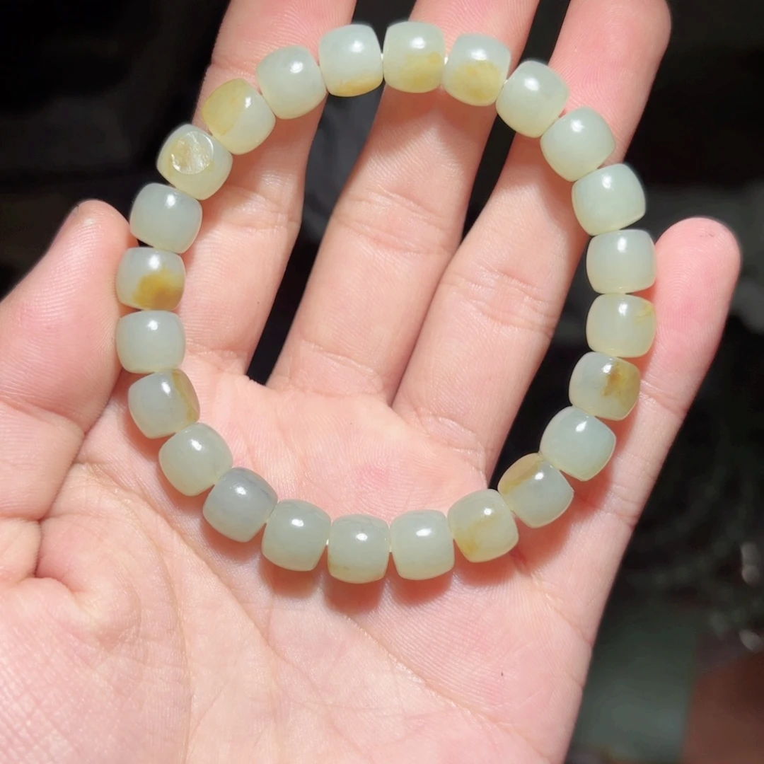 和田玉手链未镶嵌