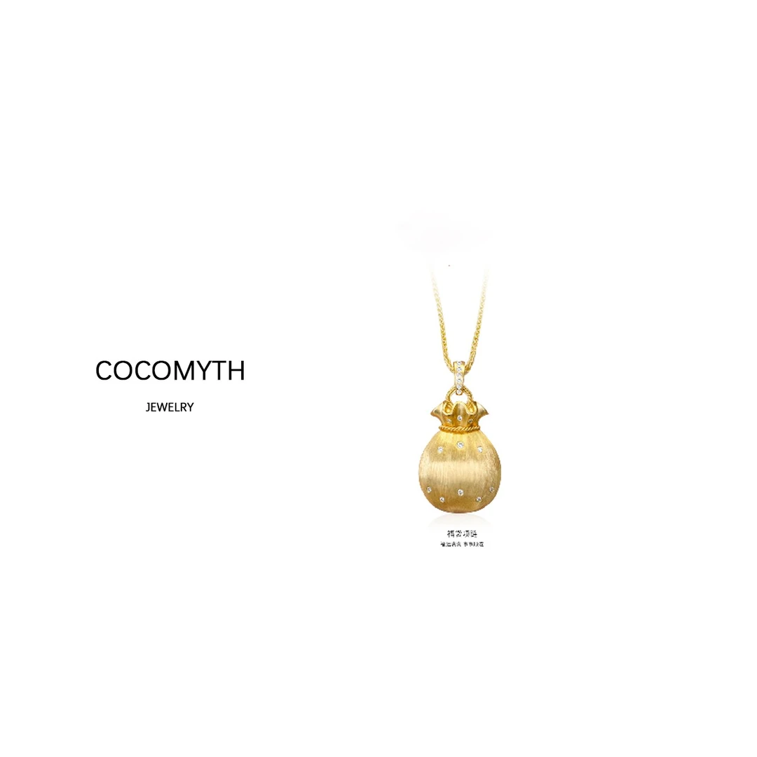 铜合金项链  COCOMYTH 轻奢时尚福袋项链F104