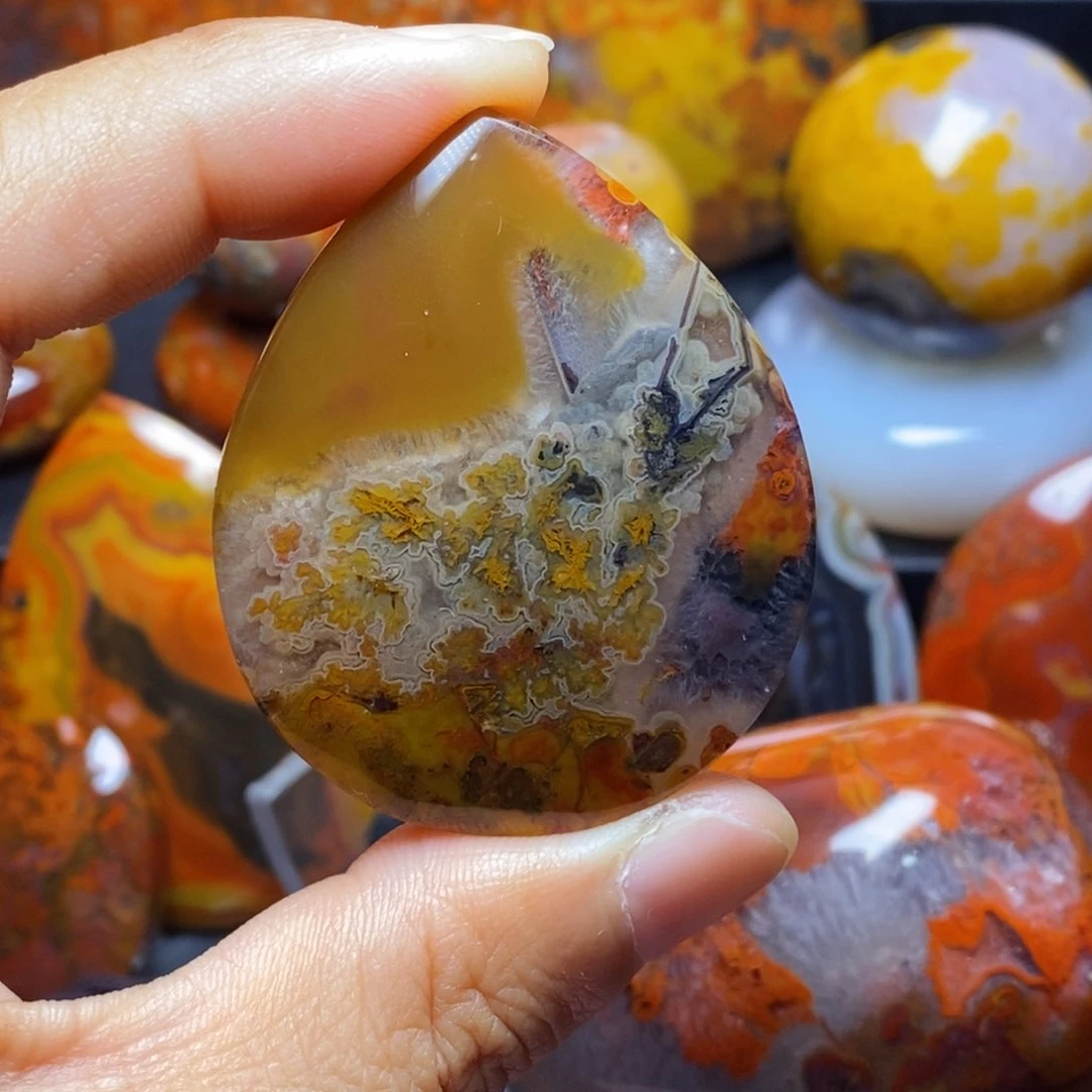 玛瑙/玉髓吊坠(不含链)未镶嵌夏****】