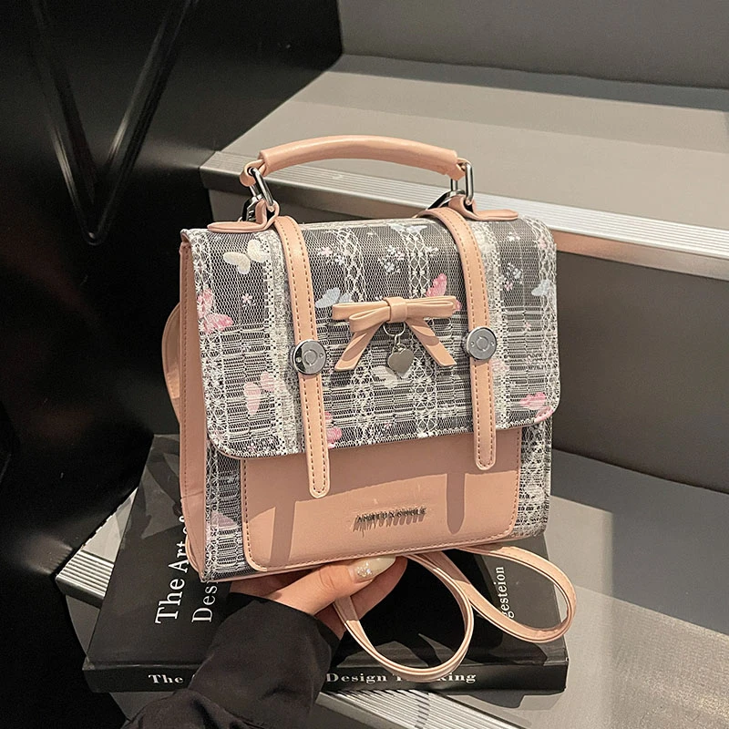 艾米兔女包2025新款小众潮流包包女通勤百搭休闲洋气时尚双肩包