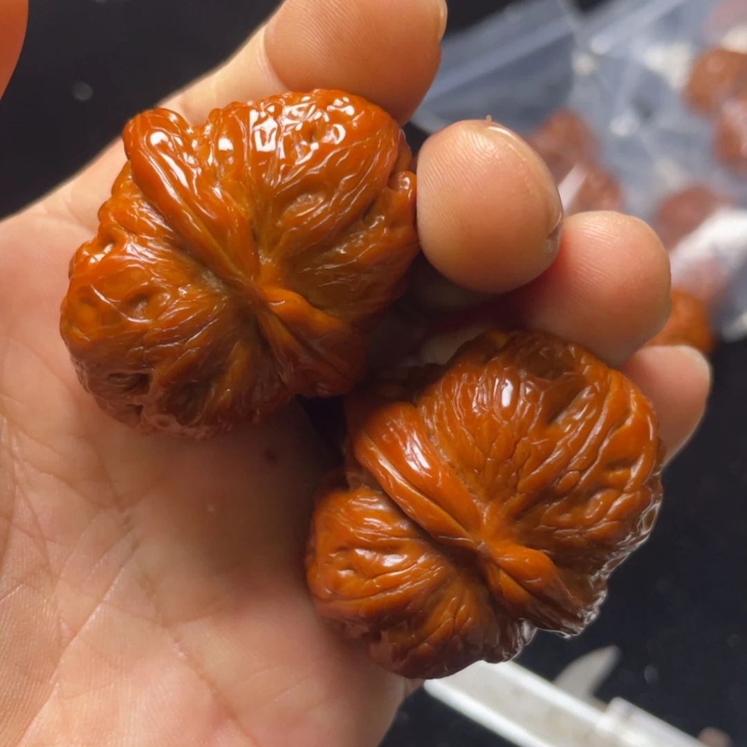 岳***飞文玩核桃吊坠大李子文玩核桃1017