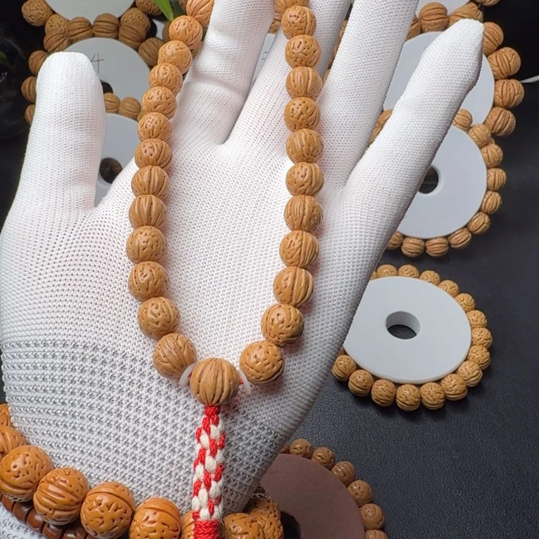 桃核手串野生小金豆