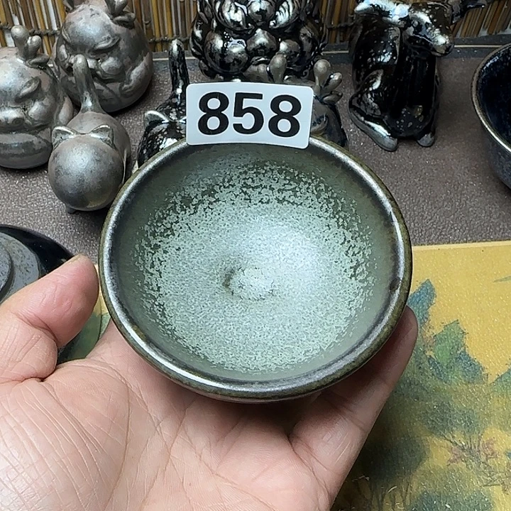 茶盏建盏杯主人杯龙窑柴烧