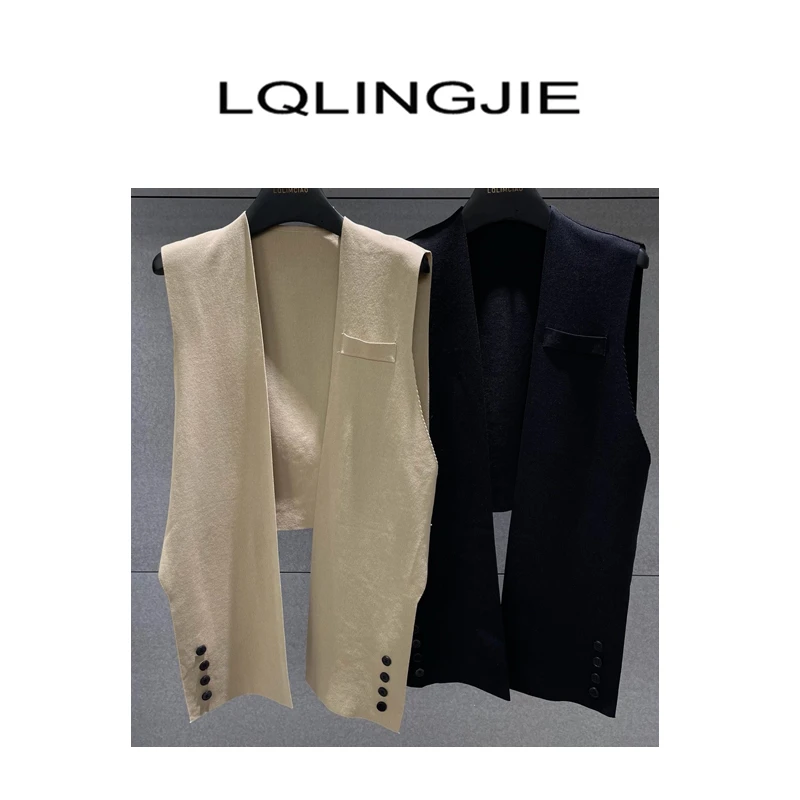 【南油徐哥】设计师款高定款时尚豹开衫马甲93349