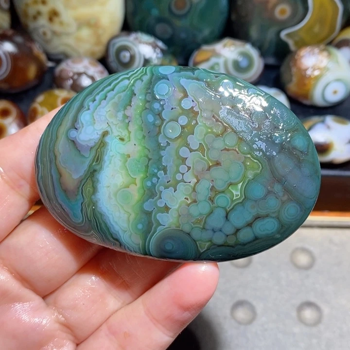 未镶嵌玛瑙/玉髓珠宝半成品17