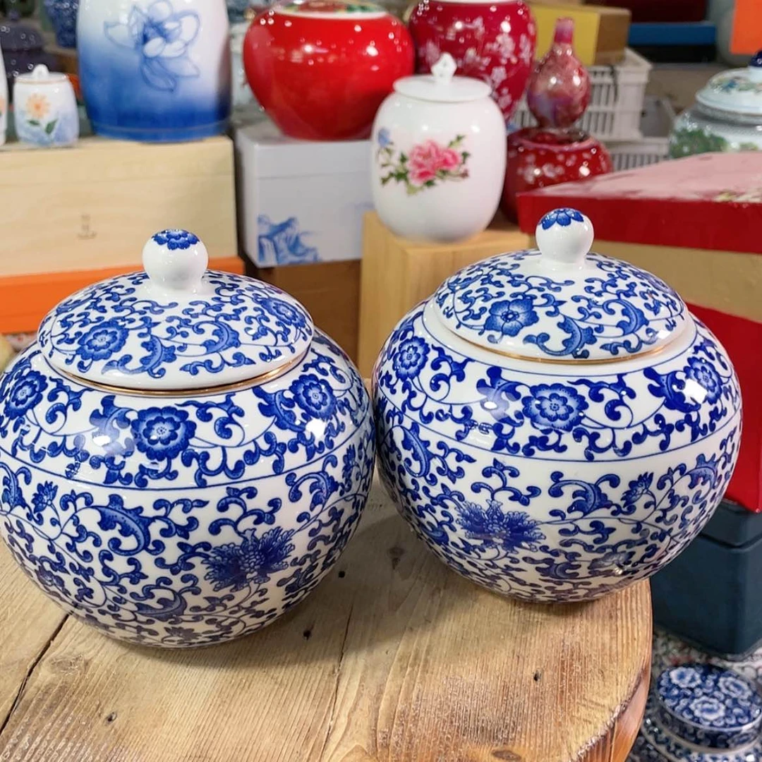 【闪购商品】罐陶瓷茶叶罐密封罐