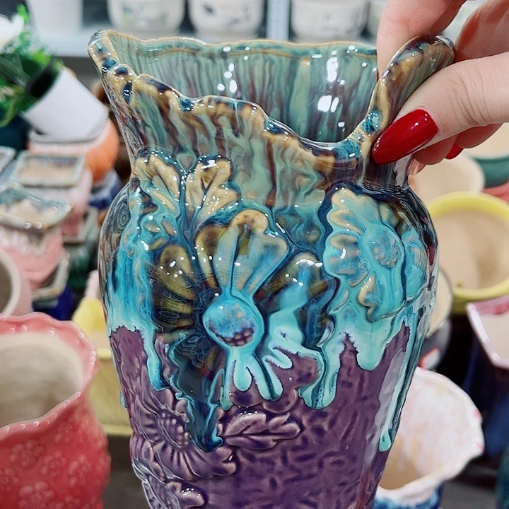 多肉陶瓷花盆满10元包邮