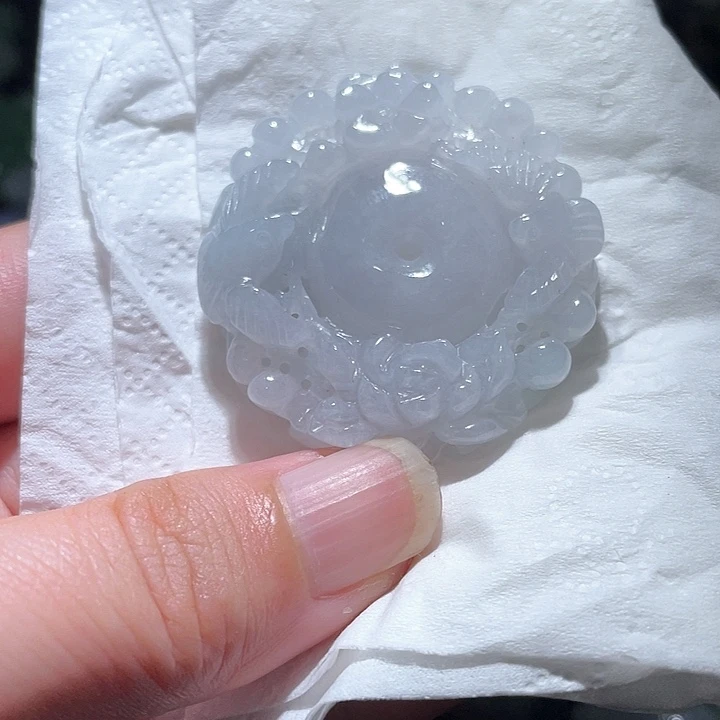 颈饰未镶嵌翡翠天