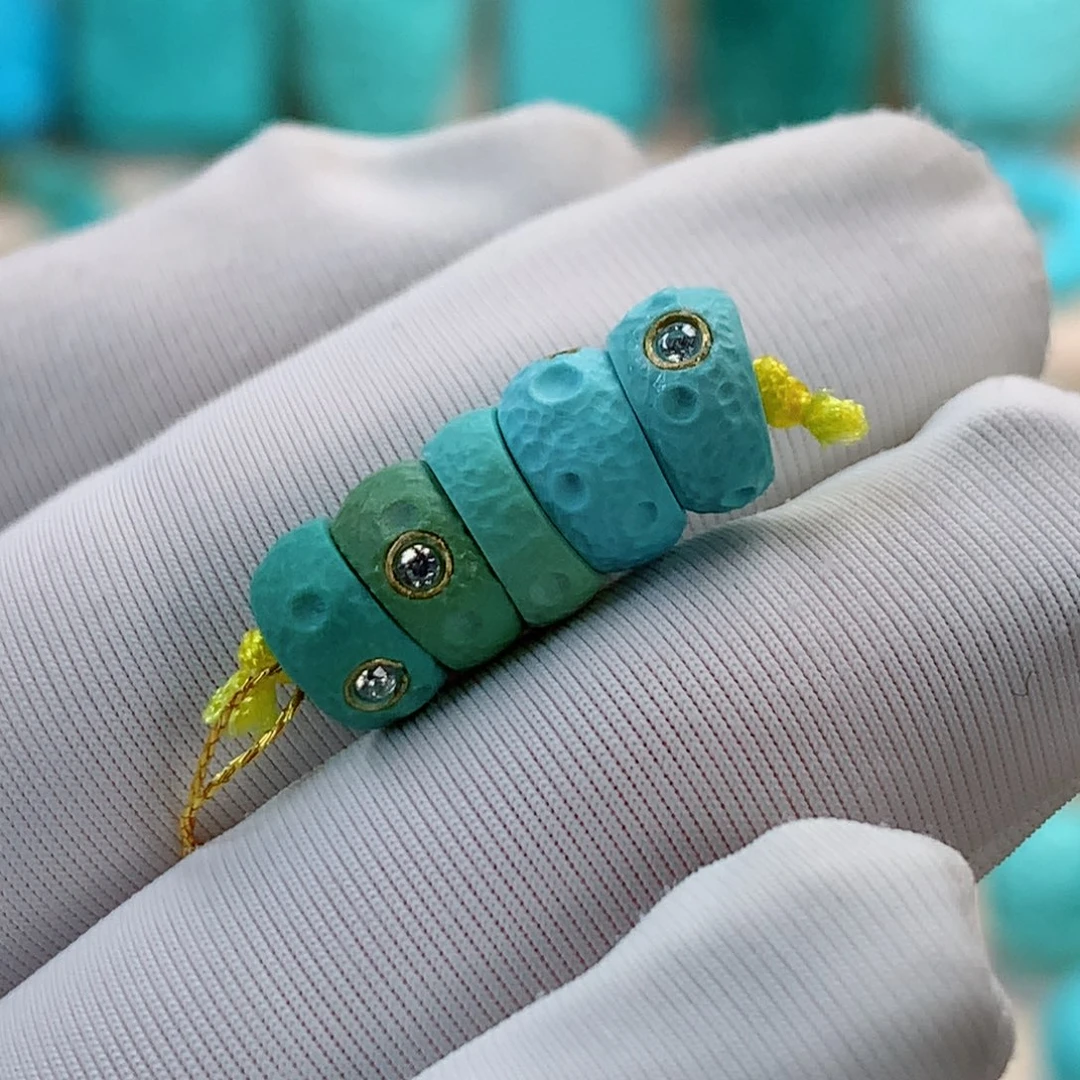 绿松石挂件未镶嵌