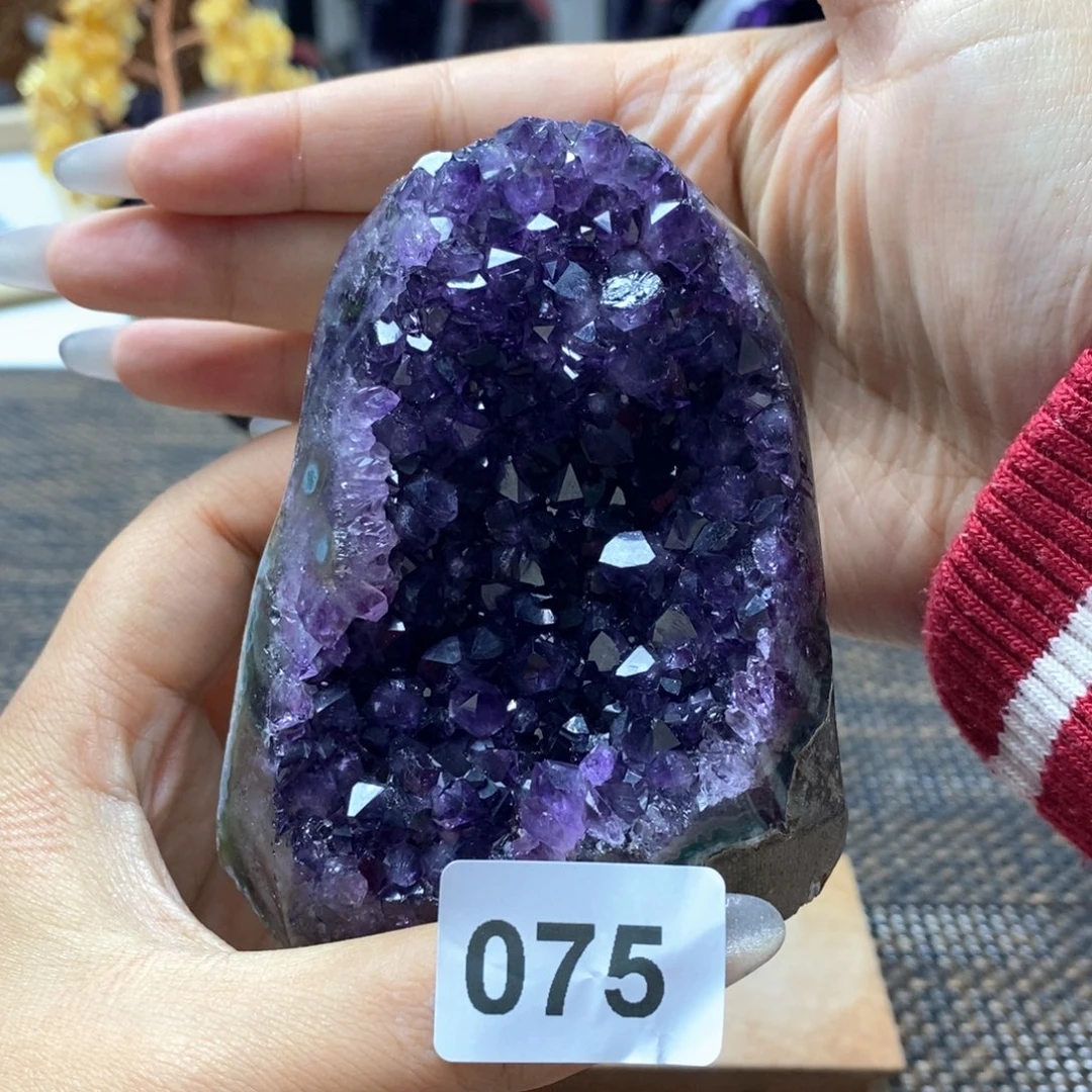 金***瑰大型摆件（非配饰）紫晶未镶嵌