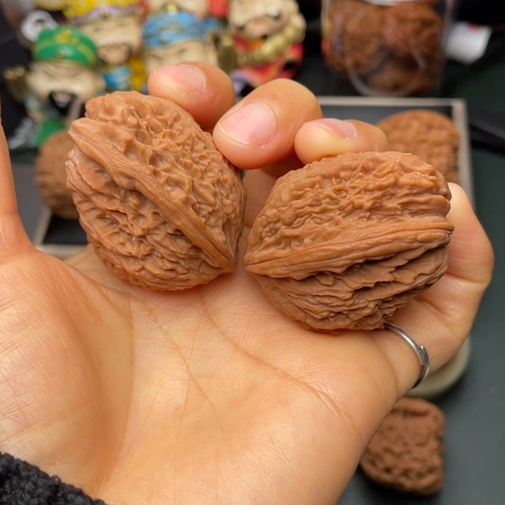 吊坠文玩核桃383542尺拉丝高炮天残