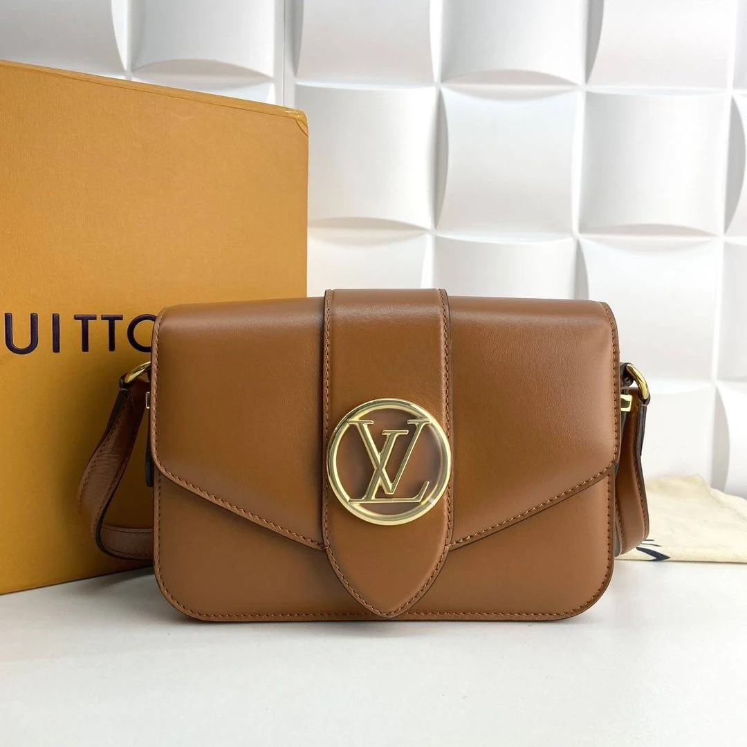 99新 LouisVuitton/路易威登 静文专属 LV焦糖色单肩包 THRX151