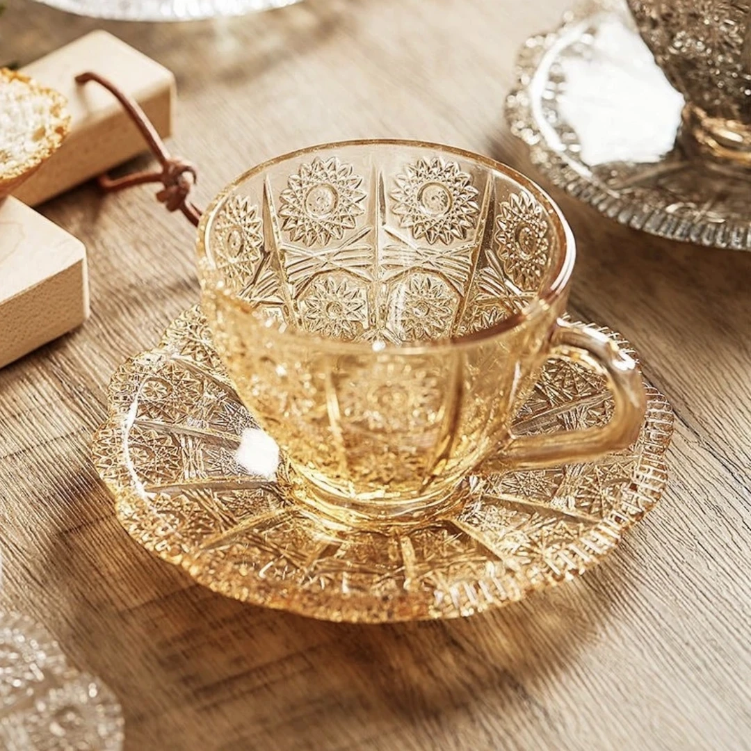 【闪购链接】琥珀色咖啡杯C518