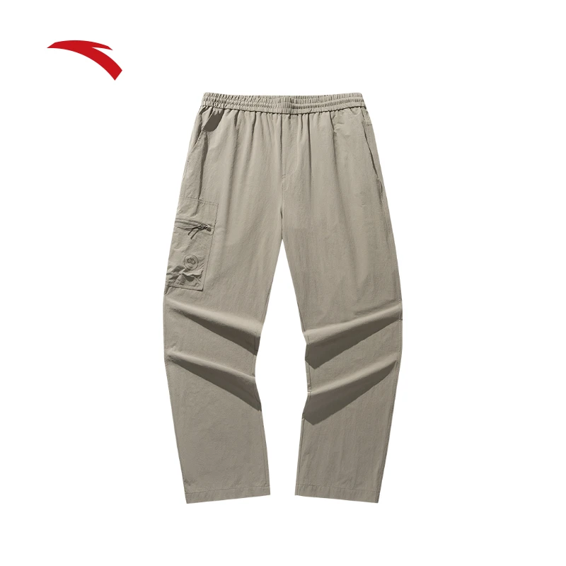 安踏×海豹看看联名丨美式休闲长裤男女夏季新款直筒裤172528512