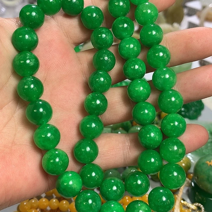 新***都翡翠未镶嵌挂件翡翠链子666666